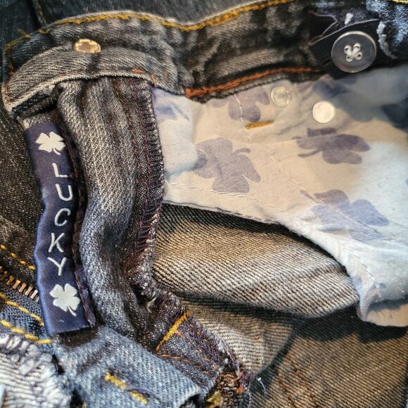 x2 LUCKY BRAND Boys Billy Straight Cotton Denim Jeans Light+Dark Wash✨️Youth 10 - Picture 9 of 15